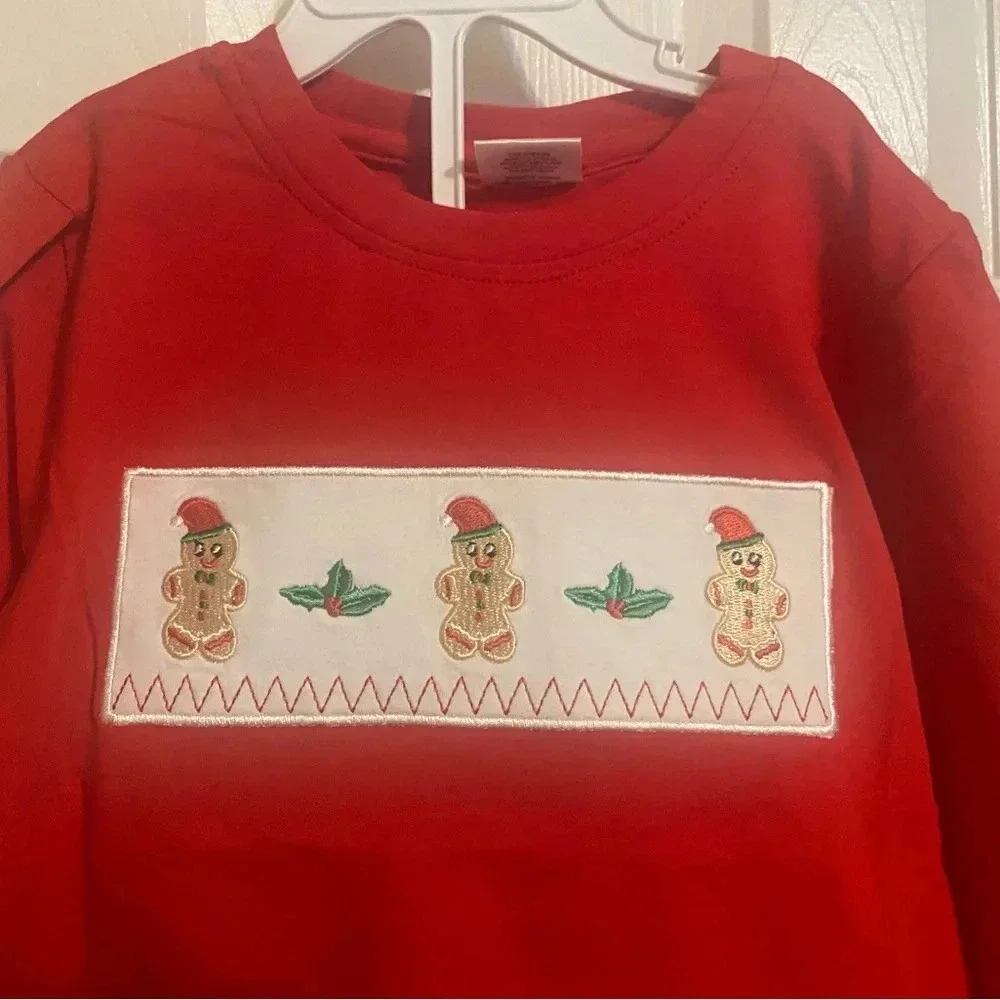 NWT Gingerbread Men Holiday Outfit